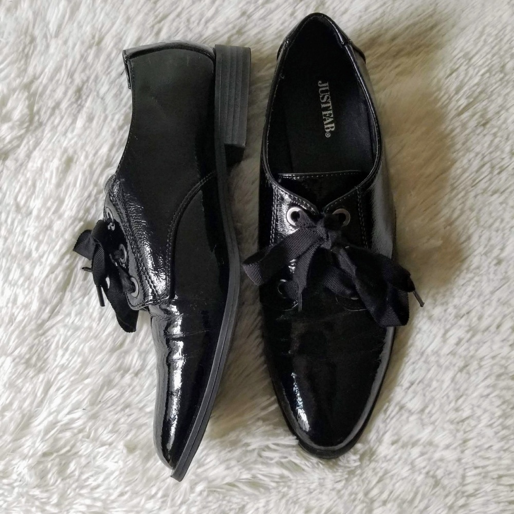 Black oxfords